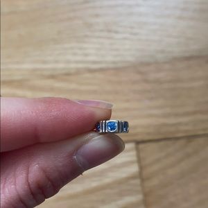 Pandora blue stone charm